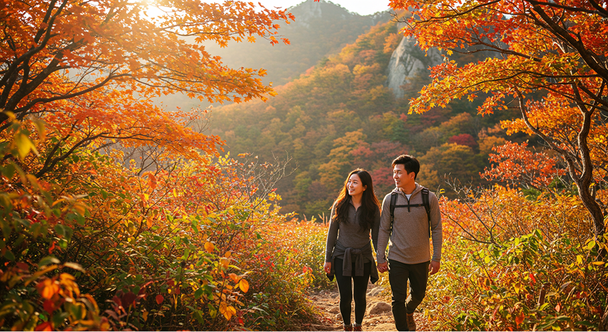 가을 등산 다이어트