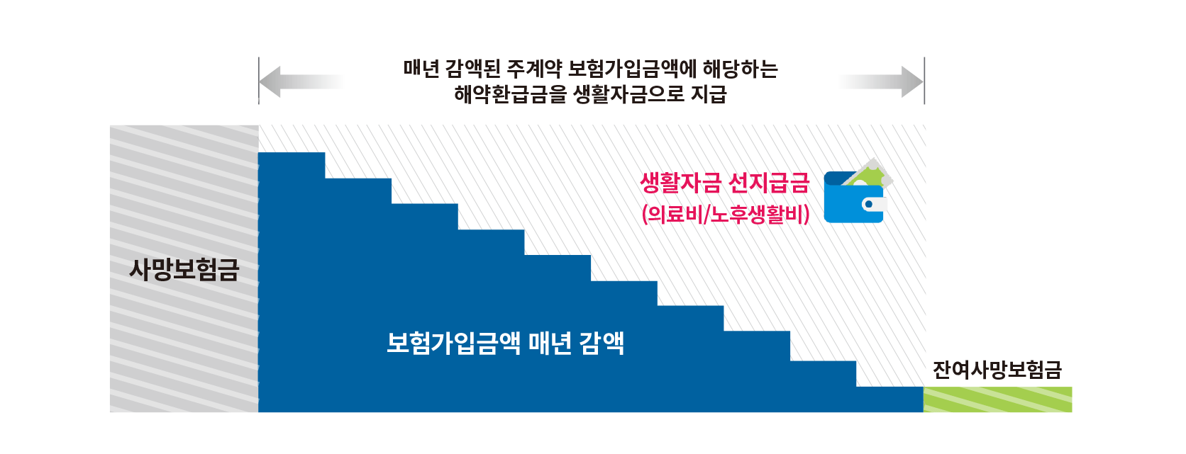 생활자금 선지급금